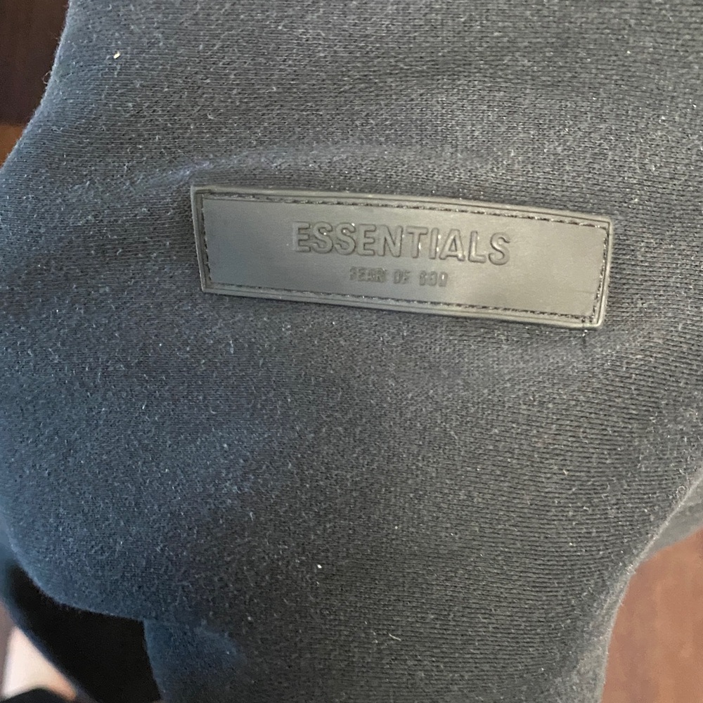 Essentials Black Hoodie - Picture 6 of 6